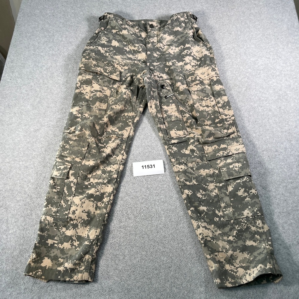 Flame Resistant A2CU Aircrew Combat Trousers Digital ACU Camo Medium Y2K